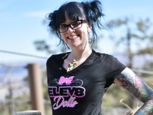 Becca Stevens, manager and part owner of Elev8 Glass Gallery