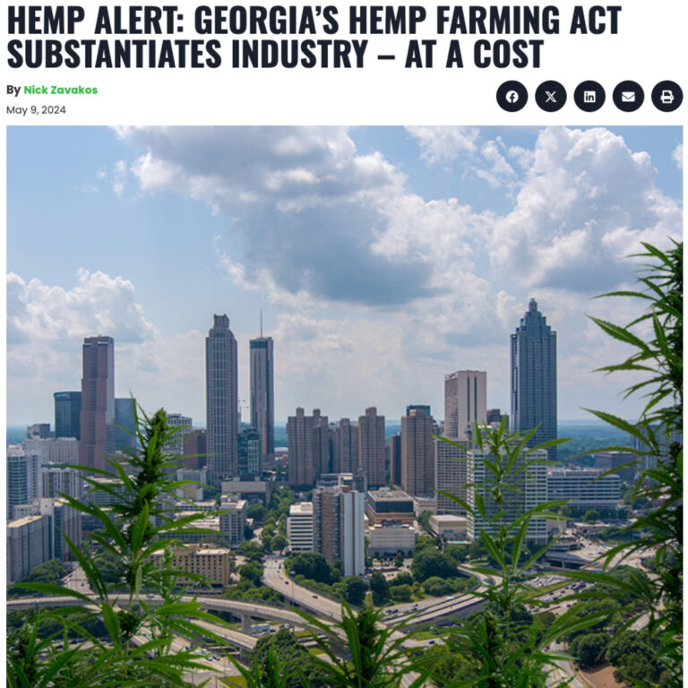 Georgia Hemp Market: Legitimized, but Restricted