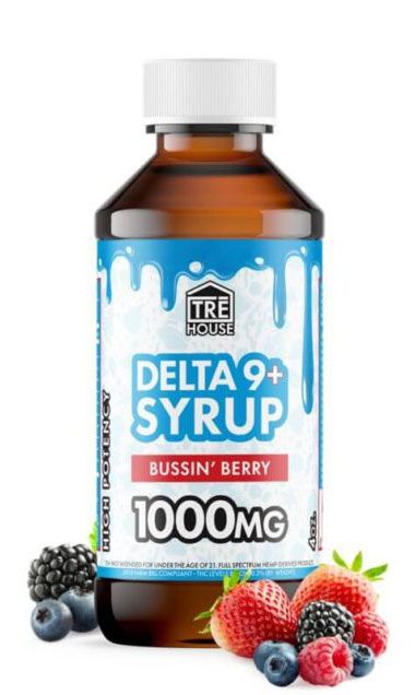 Trehouse Product Image Delta 9 Syrup Bussin' Berry