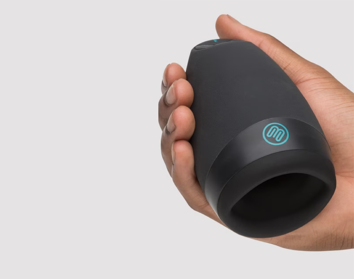 Blowmotion Warming Vibrating Male Masturbator by Lovehoney - HeadQuest