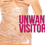 Naked Body Wrapped in Plastic