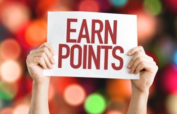 Earn Points sign