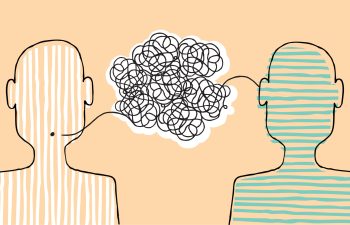 talking